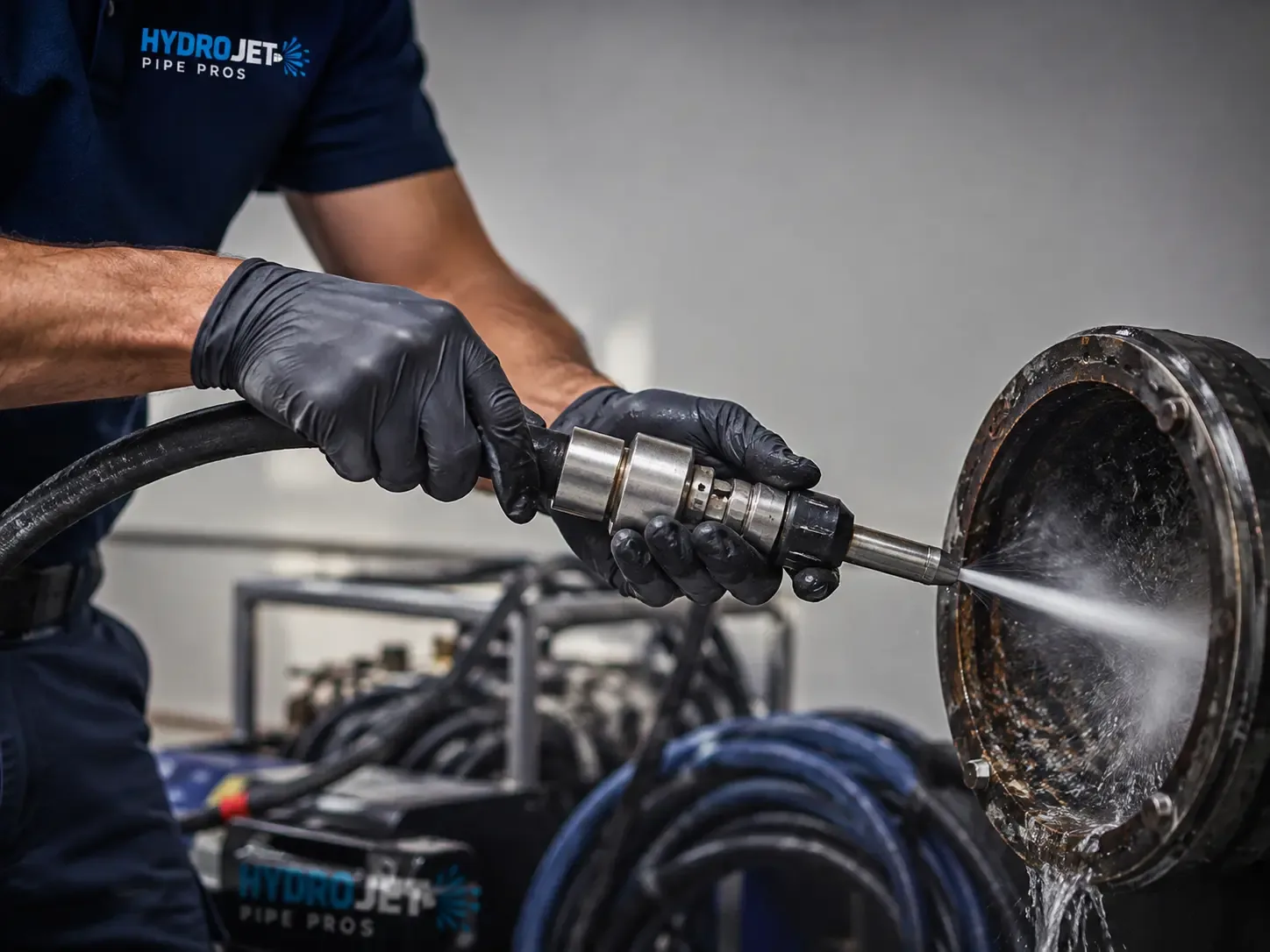 Hydro Jet Pipe Descaling in Westfir, OR